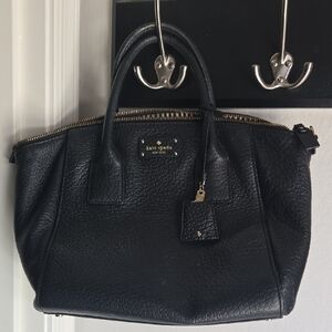 Kate Spade Pebble Black Satchel